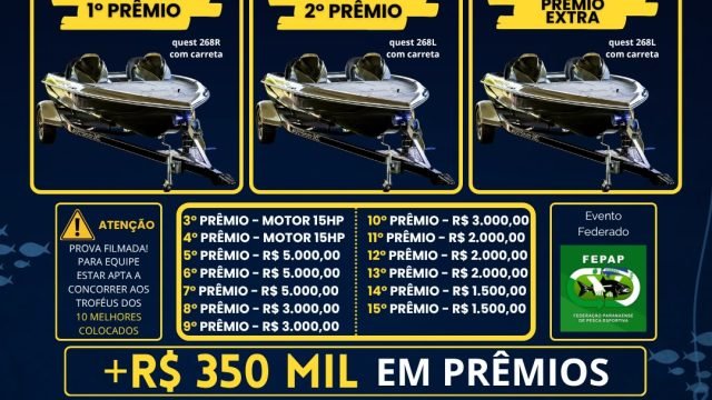 Inscrições – 18º Pesca Marechal 2026